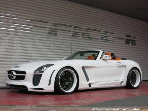 Mercedes-Benz SLS AMG Roadster Jetstream by FAB Design and Office-K 2014 года